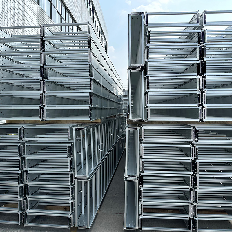 Aluminium Dulang Kabel Double Ladder