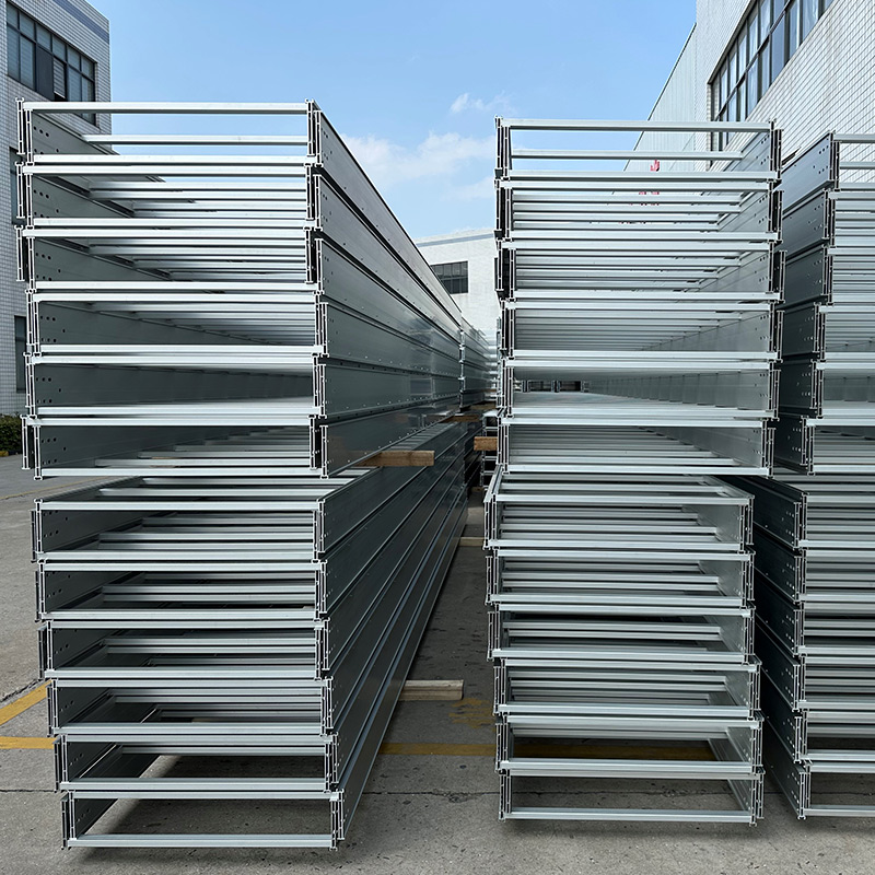 Aluminium Dulang Kabel Double Ladder