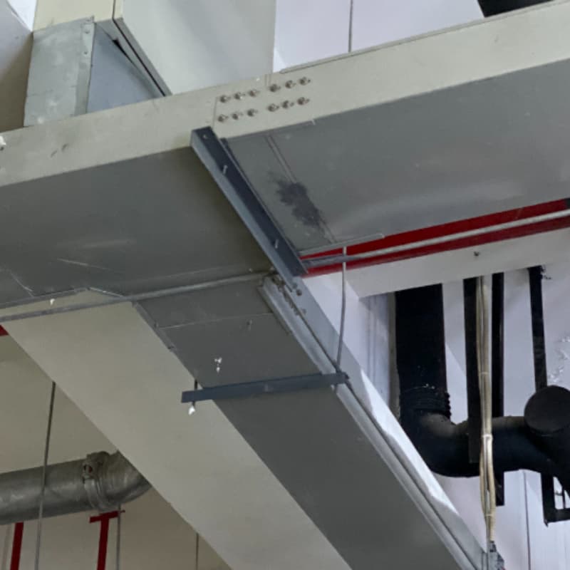 Dulang Kabel Lekap di Dinding Tersuai